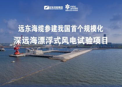 深远海首选！远东海缆参建我国首个规模化深远海漂浮式风电试验项...